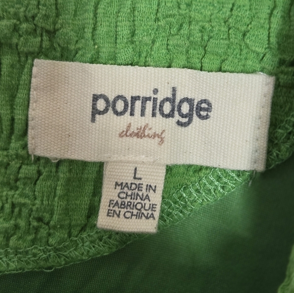 Anthropologie Porridge Green Textured Sleeveless Slim Knit Mini Dress Size Large - Picture 4 of 6